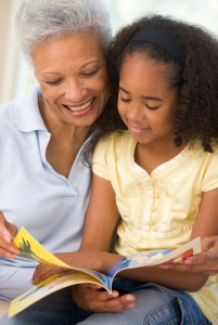 iStock Woman Reading with Grandchild