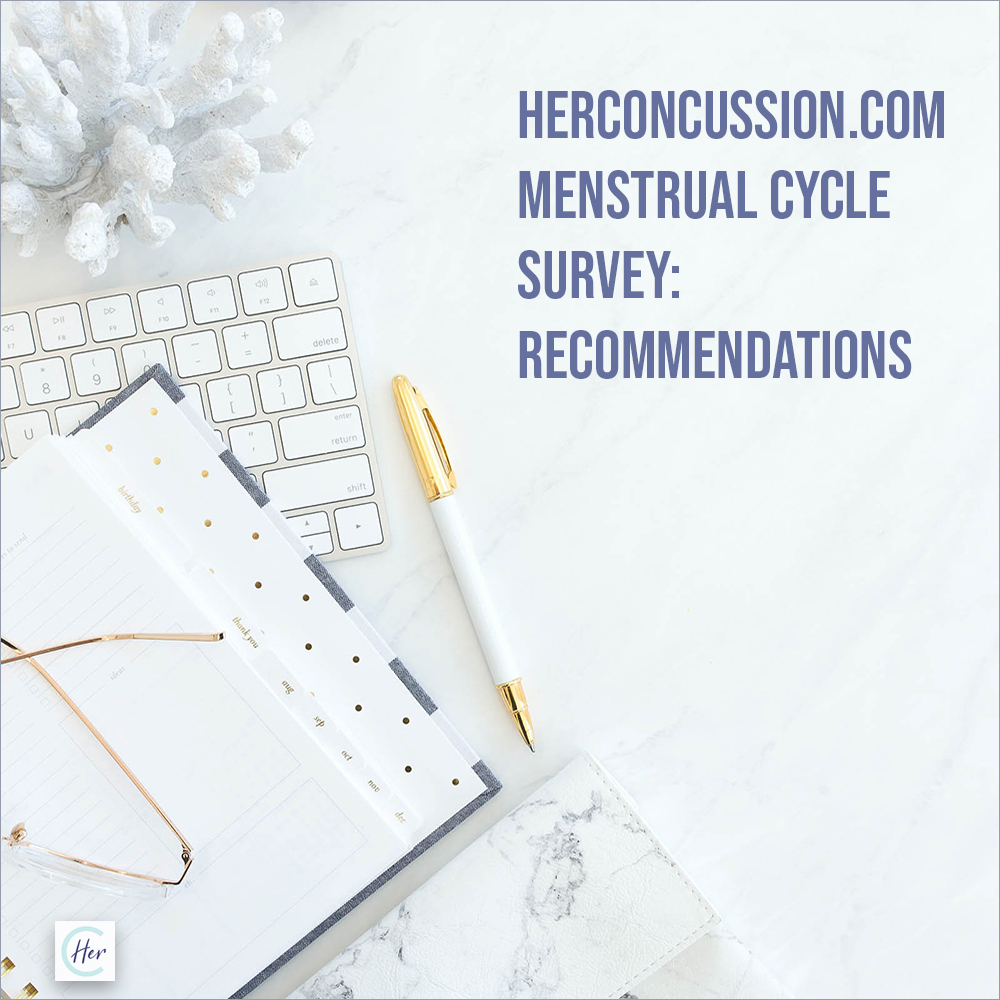 HerConcussion Survey Recommendations